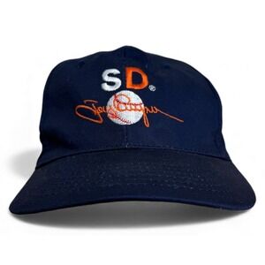 Vintage San Diego Padres Tony Gwynn Baseball Hat Blue Adjustable Snapback 90s